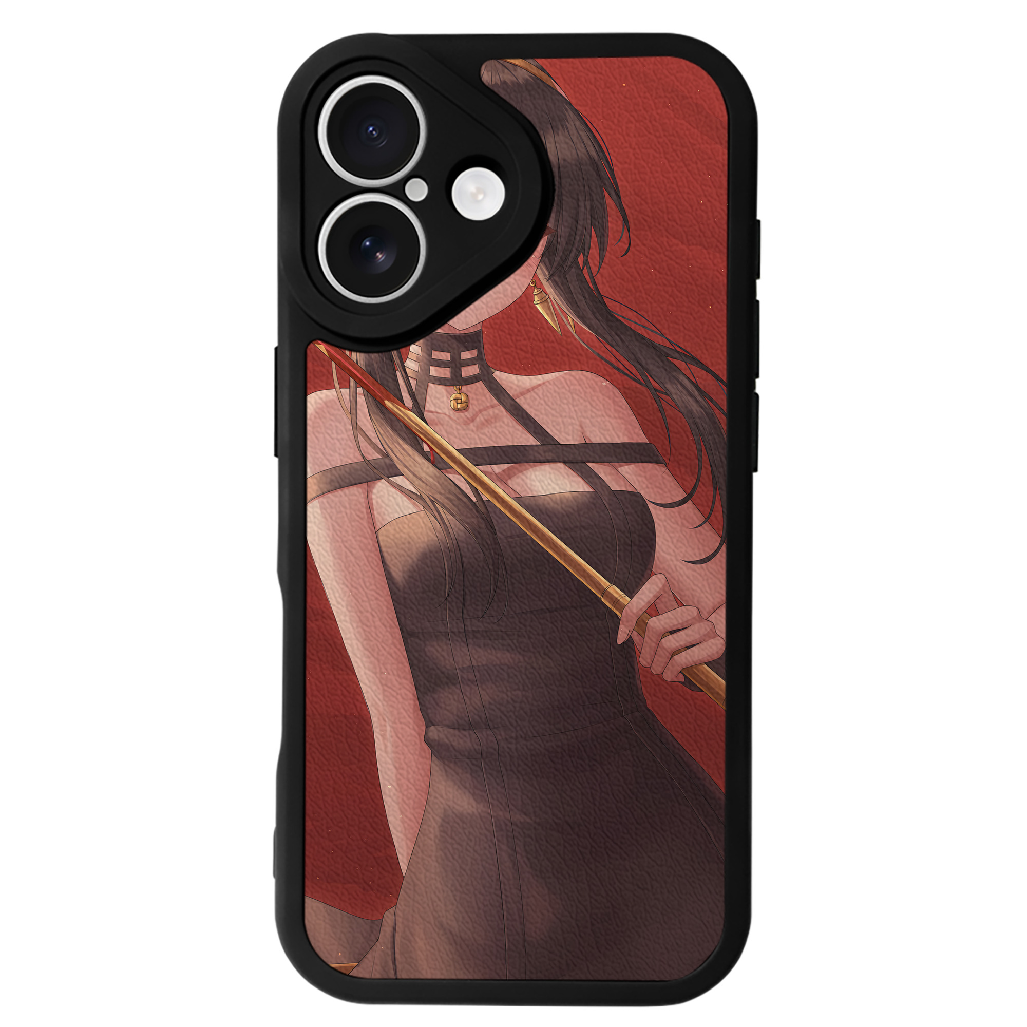 （画像用） SPY×FAMILY间谍家家酒 【iPhone 16シリーズ対応】シリコンスマホケース（レザー調） 材質：シリコン